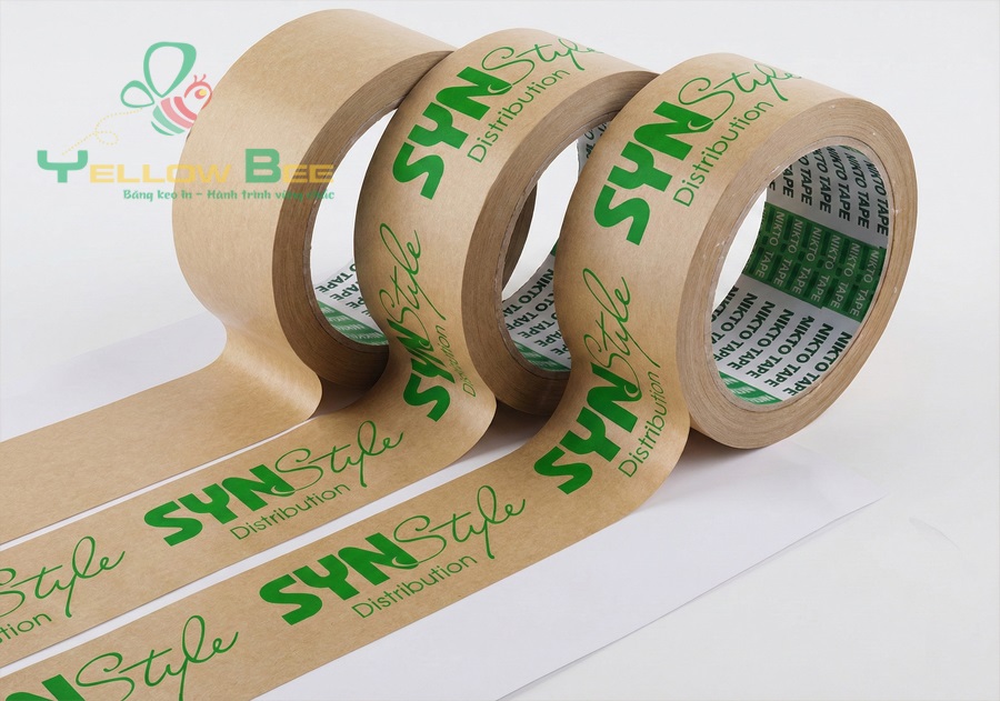 sử dụng băng keo giấy kraft
