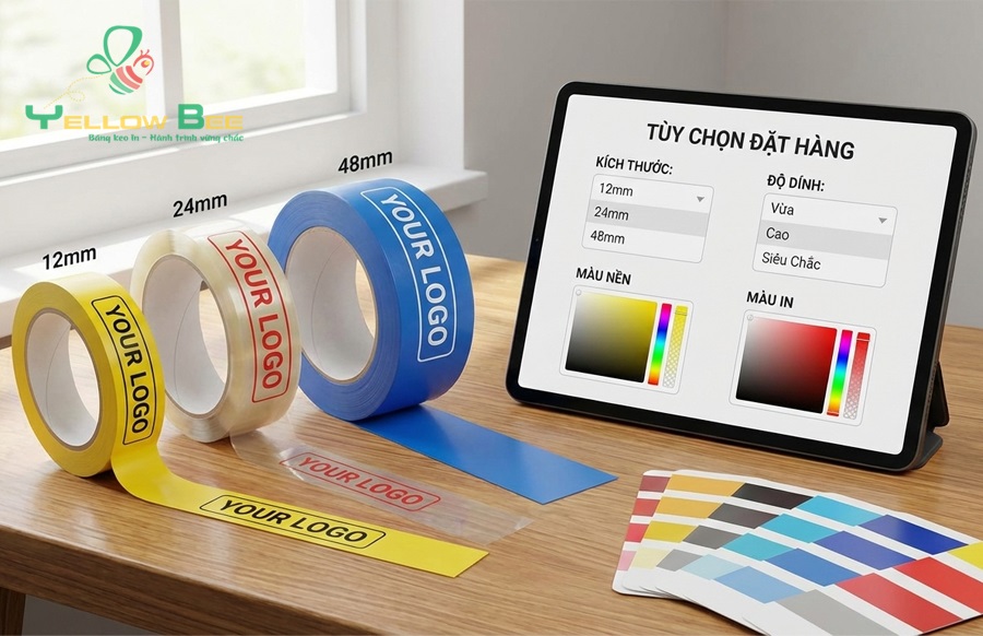 In Băng Keo Theo Yêu Cầu Tại Bình Tân