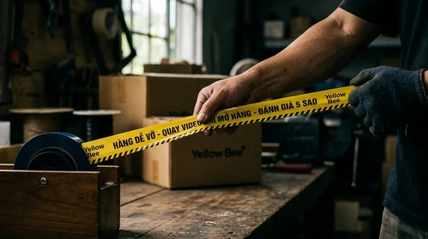 Đánh giá chất lượng băng keo Yellow Bee: Thông số kỹ thuật chi tiết